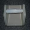 Professional 4-1/4 In. x 6-1/4 In. Bone Ceramic Toilet Paper Holder view 2