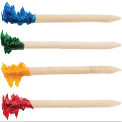Winco 3 15/16" Cellophane Frills Picks (Pack of 1000)