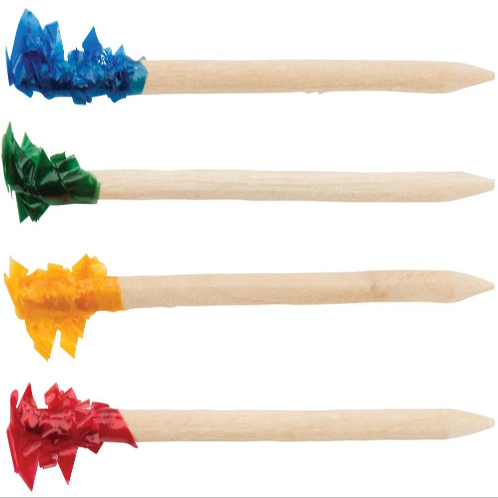 Winco 3 15/16" Cellophane Frills Picks (Pack of 1000)
