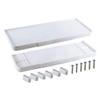 EZ-FLO 40271 Universal Toilet Tank Replacement Cover, White view 1