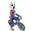 Great Dane Harlequin Bicycle Doogie Collectable Figurine view 1