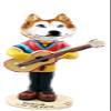 Husky Red & White w/Blue Eyes Viva Mexico Doogie Collectable Figurine view 1