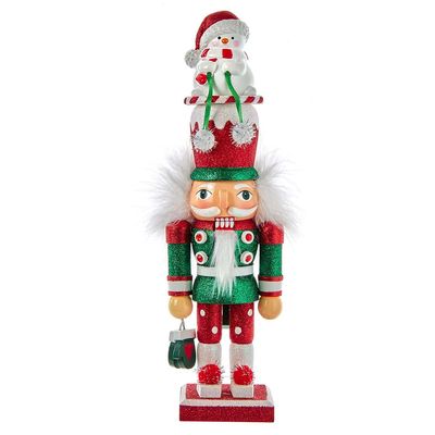 Kurt S. Adler Hollywood Snowman Hat Nutcracker