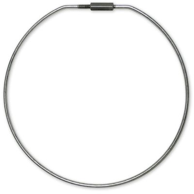 Lucky Line Jumbo 11 Inch Diameter Threaded Locking Key Ring, 1 Per Pack (79111)