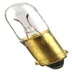 CEC INDUSTRIES 1819 LAMP, INCANDESCENT, MINI BAYONET/BA9S, 28V, 1.12W (5 pieces)