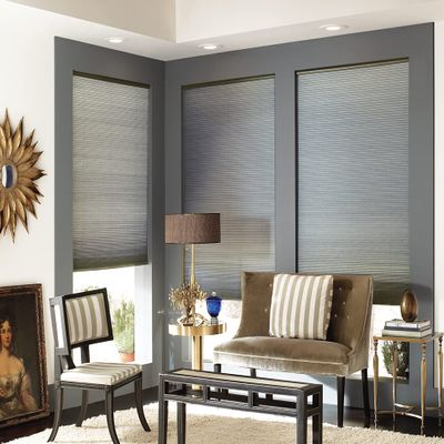 Custom Cordless Double Cell Shades, 68W x 78H, Light Filtering 18-72 Wide, Ivory
