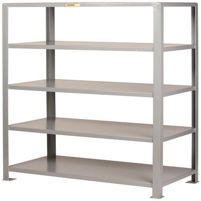 Little Giant 5SH-3060-72 Heavy-Duty Welded Shelving, 30" x 60", Gray