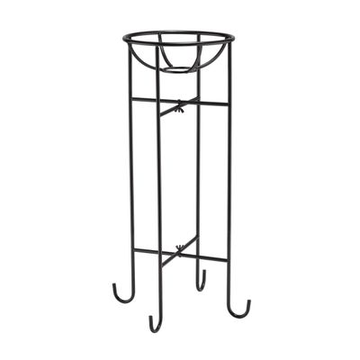 Alpine Corporation 24" Tall Indoor/Outdoor Metal Gazing Globe Display Stand
