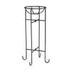 Alpine Corporation 24" Tall Indoor/Outdoor Metal Gazing Globe Display Stand view 1