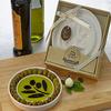 Artisano Designs Taste of The Orchard Oil-Vinegar Appetizer Plate Dipping Dish view 1