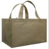 (2) Insulated Aqua Color Tote Bags + (4) Reusable Grocery Totes w/Bottle Compartments view 4