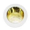 4 Inch Open Reflector Trim/Trims For Line Voltage Recessed Light Lighting Fits Halo/Juno Most Housings view 2