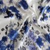 Maxfeel 1pc Silk Duvet Cover, Quilt Cover, Comforter Cover,Silk Bedding 100% 16.5mm Printed Mulberry Silk,Charmuse Silk, Queen Cal.King Full King Twin #2126 (Cal King) view 3