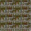 Flagship Carpets Places to Go Play Carpet Rug for Home or School Learning Area, Childrens Classroom, Kid's Bedroom or Playroom, Square, 12' x 12', Tranquility view 1