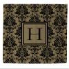 Manual Woodworkers & Weavers 2 x 3-Foot Dobby Bath Rug, Monogrammed Letter G, Caramel Classic Block view 1