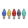 Kurt Adler Multi Opaque C7 LED Bulbs 25pc. view 1