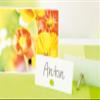 Contento Dots Round Card Holder Yellow view 3