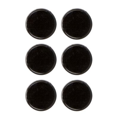 Contento Dots Round Card Holder Black