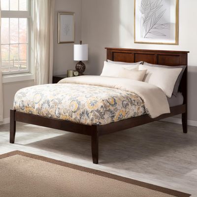 AFI, Madison King Platform Bed, Walnut