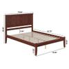 AFI, Madison King Platform Bed, Walnut view 2