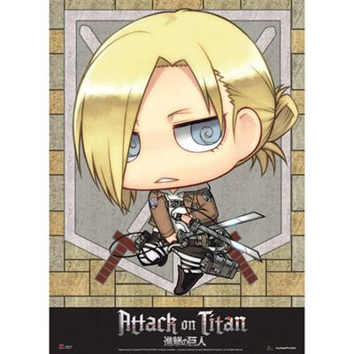 Attack On Titan SD Annie Wall Scroll