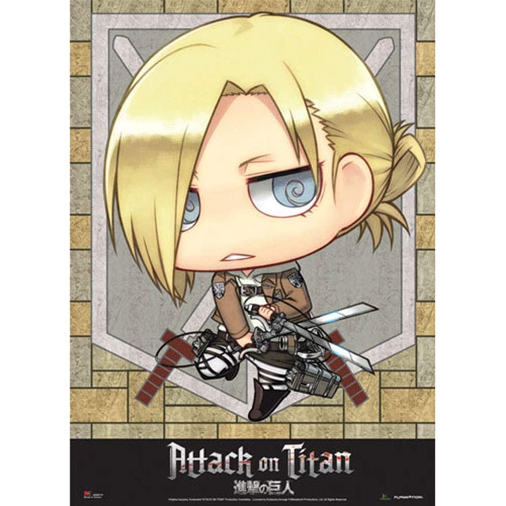 Attack On Titan SD Annie Wall Scroll