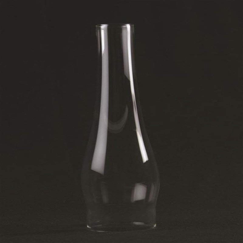 Clear Glass Lamp Chimney, Replacement Hurricane Globe Measures 3 Inch Diameter Base x 12 Inches High for Oil or Kerosene Lanterns