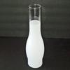 Frosted Glass Lamp Chimney, Replacement Hurricane Globe Measures 2 7/8 Inch Diameter Base x 14 Inches High for Oil or Kerosene Lanterns view 3