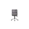 Boss Office Products Mesh Back Task Chair with Pewter Finish in Charcoal Grey (B6416-CG) view 3
