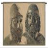 Charlotte Home Furnishings Inc. Bronzi Di Riace Italian Tapestry Wall Hanging 12 X 19 Inch Viscose Cotton & Polyester Blend Wall Art Perfect for Home & Wall Decor By Alberto Passini view 1