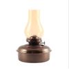 Oil Lamps - Brass Dorset Table Lamp (8", Antique with Amber Glass) view 1