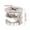 uxcell Furniture Beds Chairs Cam Lock Slotted Screw Fittings 15mm Diameter 15 Pcs view 2