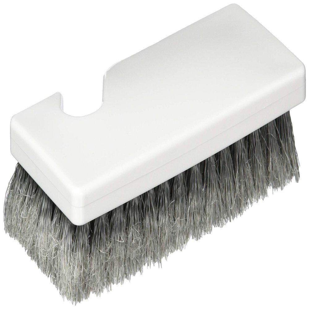 OHE Hanging Hook Brush Soft, Gray, White, Approx. 5.9 x 2.6 x 1.6 inches (15 x 6.5 x 4 cm)