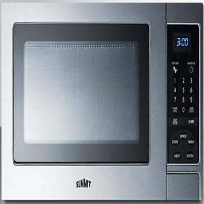 Summit SCM853 19 Compact Microwave, Stainless steel