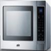 Summit SCM853 19 Compact Microwave, Stainless steel view 2