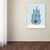 Trademark Fine Art "Christmas Snow Cat" Artwork by Carla Martell, 18 by 24-Inch view 3
