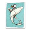 Trademark Fine Art "Fish Boy" Artwork by Carla Martell, 18 by 24-Inch view 1