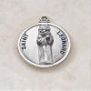 1home Sterling Patron Saint Louis Medal view 2