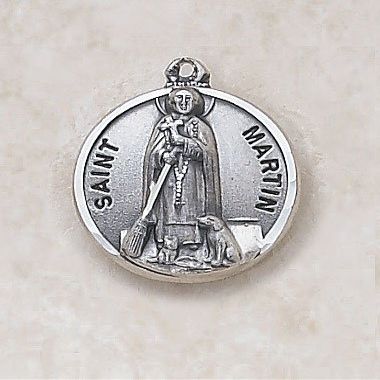 1home Sterling Patron Saint Matthew Medal