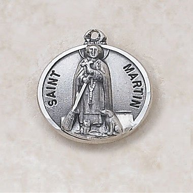 1home Sterling Patron Saint Matthew Medal