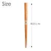 Yamako 887156 Chopsticks, Natural Wood, Triangle, Made in Japan view 2