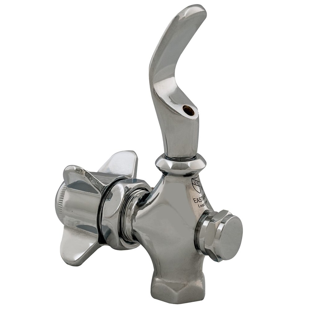EZ-FLO 1/2 Inch IPS Self-Closing Drinking Fountain Faucet, Chrome, 10341LF