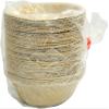 (Sunnap) PB2850MZ Paper Bowl, Mizarashi Brown, 9.5 fl oz (280 ml), 50 Pieces view 3