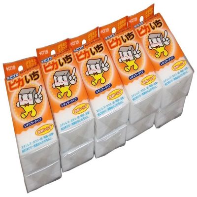 Melamine Sponges Pikaichi 10 Pcs Kitchen Kitchen Regular White