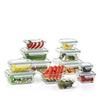 Glasslock Air Tight Glass Lunch Container Glass Food Storage Set 24-Piece view 1