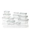 Glasslock Air Tight Glass Lunch Container Glass Food Storage Set 24-Piece view 2