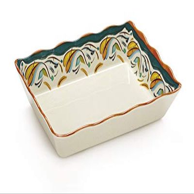 G.E.T. ML-88-BF Food Service Display Tray, 13.75" x 9.5", Bella Fresco