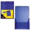 Idena DIN Box File with Elastic Strap a4 blue view 2