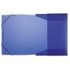 Idena DIN Box File with Elastic Strap a4 blue view 3