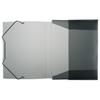 idena DIN Box File with Elastic Strap a4 Black view 3